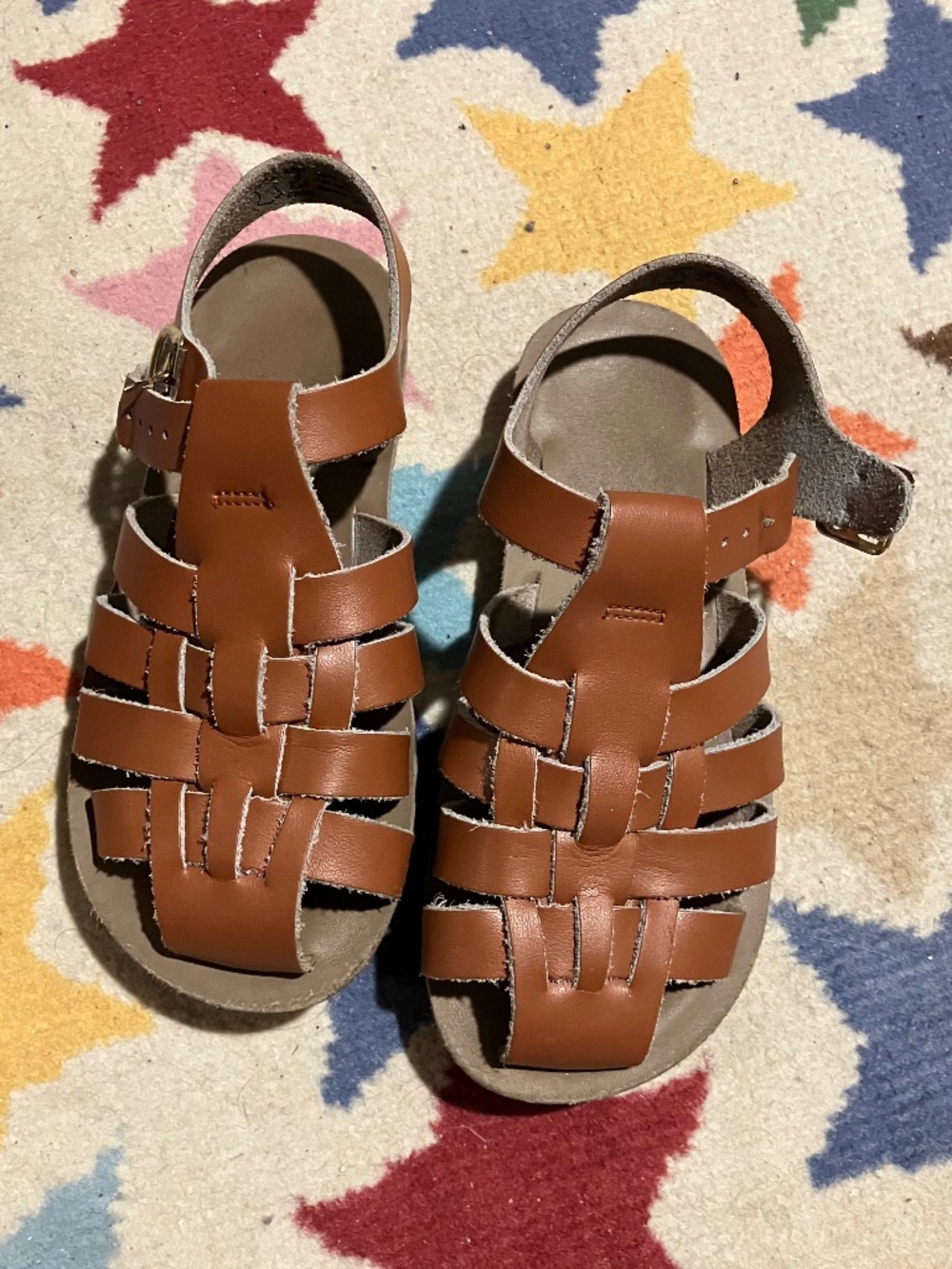 Kids Saltwater Sandals - Sun San (size 12)